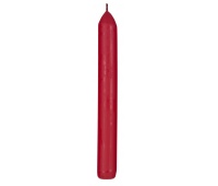 Taper candle DONAU HOME Spiced Christmas, 20x170mm, set of 4, vanilla, red
