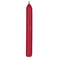 Taper candle DONAU HOME Spiced Christmas, 20x170mm, set of 4, vanilla, red