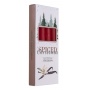 Taper candle DONAU HOME Spiced Christmas, 20x170mm, set of 4, vanilla, red