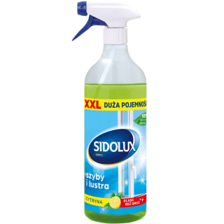 SIDOLUX PŁYN DO SZYB 900ml.CYTRYNA, Środki czyszczące, Art. higieniczne i dozowniki