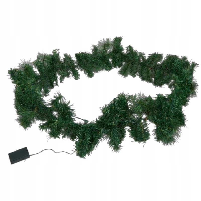 GIRLANDA CHOINKA 40 LAMPEK LED 270cm., Boże Narodzenie, Art. świąteczne i okolicznościowe