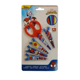 NOŻYCZKI DO WYCINANIA WZORÓW SPIDERMAN, Nożyczki i noże do papieru, Galanteria biurowa