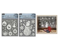 NAKLEJKI DEKORACYJNE BOŻE NARODZENIE HOME DECOR, Naklejki, Art. kreatywne
