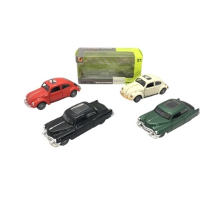 AUTO MODEL RETRO OTWIERANE DRZWI 2592, Pojazdy, Zabawki
