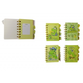 NOTES NA SPIRALI A-7 REGISTRY MY-103-2 DINO, Notesy szkolne, Zeszyty i bloki