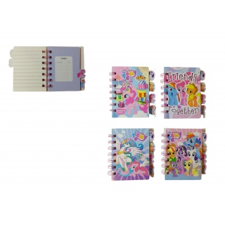 NOTES NA SPIRALI A-7 REGISTRY MY-103-8 LITTLE PONY, Notesy szkolne, Zeszyty i bloki