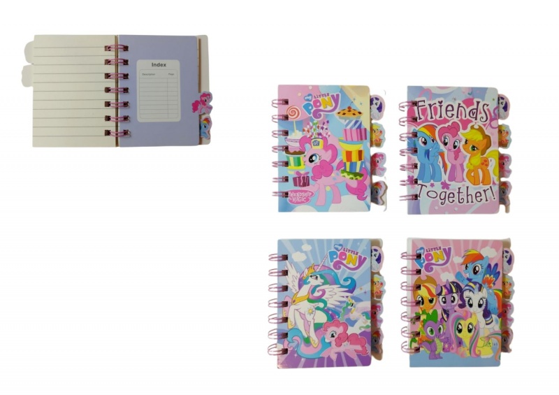 NOTES NA SPIRALI A-7 REGISTRY MY-103-8 LITTLE PONY, Notesy szkolne, Zeszyty i bloki