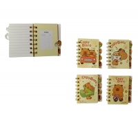 NOTES NA SPIRALI A-7 REGISTRY 103-28 CAPYBARA, Notesy szkolne, Zeszyty i bloki