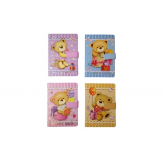 NOTES Z PATKĄ A-5 A-684 SWEET BEAR, Notesy szkolne, Zeszyty i bloki