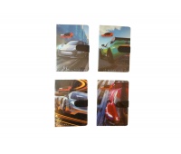 NOTES Z PATKĄ A-5 808-144 HOT MACHINE, Notesy szkolne, Zeszyty i bloki