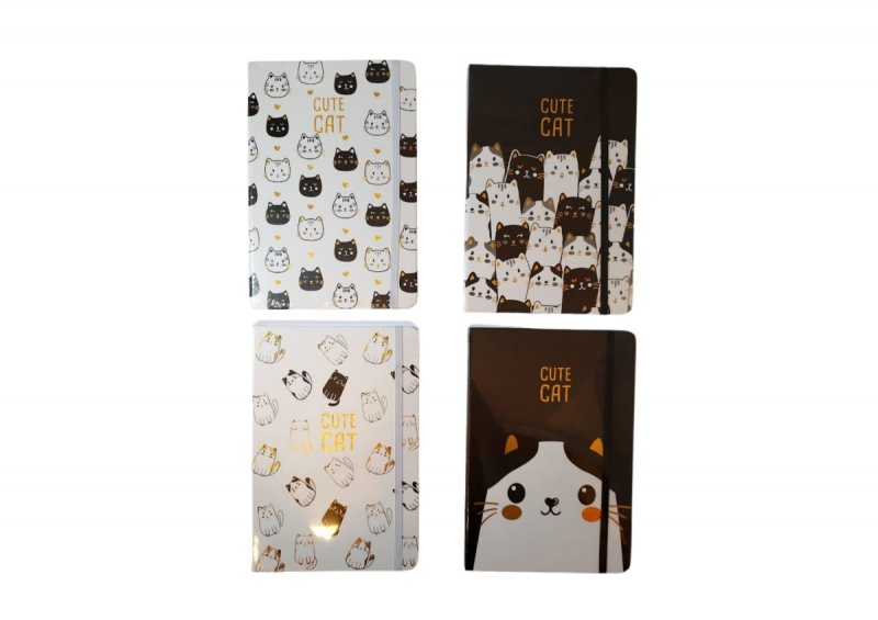 NOTES A-5 80K.707-50 CUTE CAT, Notesy szkolne, Zeszyty i bloki