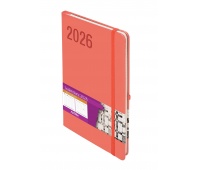 KALENDARZ A5 FORMALIZM TDW KORALOWY 2026, Tygodniowe, Kalendarze