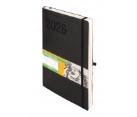 KALENDARZ IMPRESJA B5 DNS CZARNY 2026