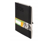 KALENDARZ IMPRESJA B5 TDW CZARNY 2026