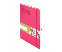 KALENDARZ IMPRESJA B5 TDW RÓŻOWY 2026, Tygodniowe, Kalendarze