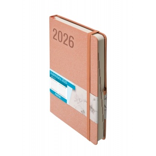 KALENDARZ SAKURA A5 DNS MIEDZIANY 2026, Dzienne, Kalendarze