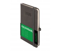 KALENDARZ MEMOFIX A6 TDW GRAFITOWY 2026