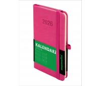 KALENDARZ MEMOFIX A6 TDW RÓŻOWY 2026