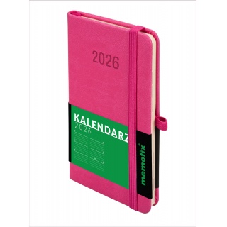 KALENDARZ MEMOFIX A6 TDW R&Oacute;ŻOWY 2026, Tygodniowe, Kalendarze