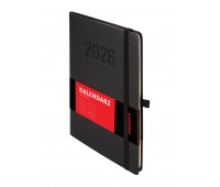 KALENDARZ MEMOFIX A5 TDW CZARNY 2026, Tygodniowe, Kalendarze