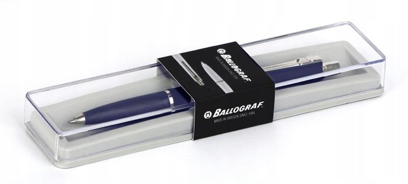 BALLOGRAF EPOCA P MATT DŁUGOPIS AUTOMAT.GRANATOWY, Długopisy, Art. do pisania i korygowania