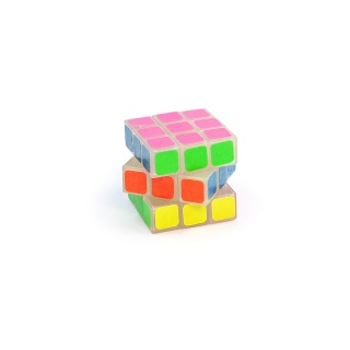 Mini kostka Rubika TRENDHAUS T, świecąca w ciemności, mix kolor&oacute;w, Gry i zabawki, Gadżety