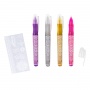 Glitter tattoo gel pens TRENDHAUS FF, set of 4 pcs, color mix