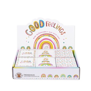 Notatnik TRENDHAUS GF, mini, 40 kartek, mix kolor&oacute;w, Szkolne, Gadżety