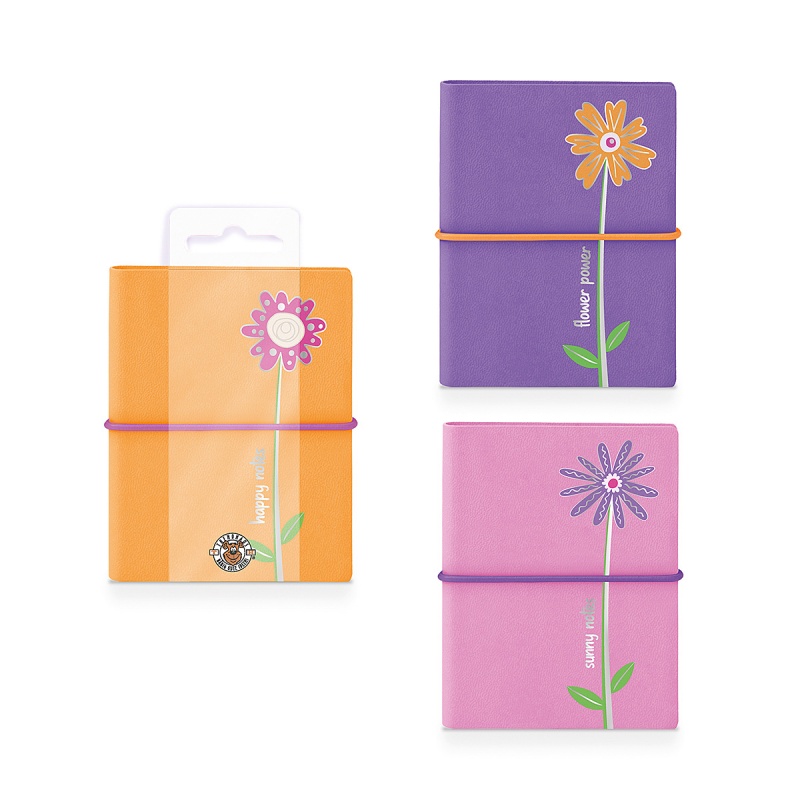 Notatnik TRENDHAUS GFH, A7, 96 kartek, mix kolor&oacute;w, Szkolne, Gadżety