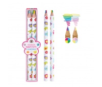 Zestaw prezentowy TRENDHAUS GFH, kredki wielokolorowe, 2 szt., mix kolor&oacute;w, Gry i zabawki, Gadżety