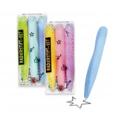 Gumki do ścierania Twist TRENDHAUS BTS, zestaw 3 szt., mix kolor&oacute;w, Szkolne, Gadżety