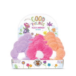 Brelok pluszowy TRENDHAUS GFH, kwiatek, mix kolor&oacute;w, Gry i zabawki, Gadżety