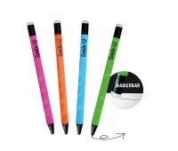 Ścieralny długopis żelowy TRENDHAUS BTS, mix kolor&oacute;w, Szkolne, Gadżety