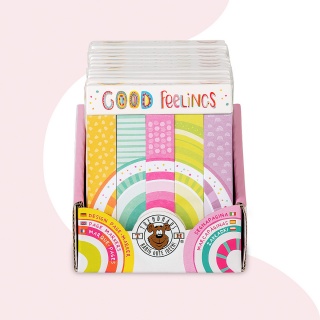 Zakładki indeksujące TRENDHAUS GF, 375 szt., mix kolor&oacute;w, Szkolne, Gadżety