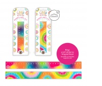 Linijka magnetyczna składana TRENDHAUS GF, 30 cm, mix kolor&oacute;w, Szkolne, Gadżety