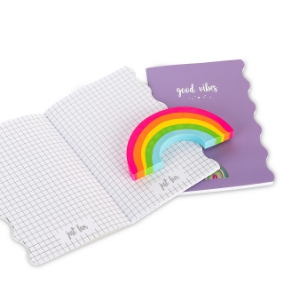 Gumka do ścierania tęczowa TRENDHAUS GF, jumbo, mix kolor&oacute;w, Szkolne, Gadżety