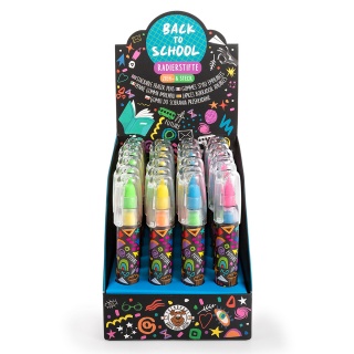 Wszystko do szkoły TRENDHAUS SCH, gumka przekładana, mix kolor&oacute;w, Szkolne, Gadżety