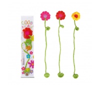 Zakładka do książki TRENDHAUS GFH, kwiatek, mix kolor&oacute;w, Szkolne, Gadżety