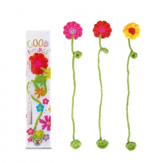 Zakładka do książki TRENDHAUS GFH, kwiatek, mix kolor&oacute;w, Szkolne, Gadżety