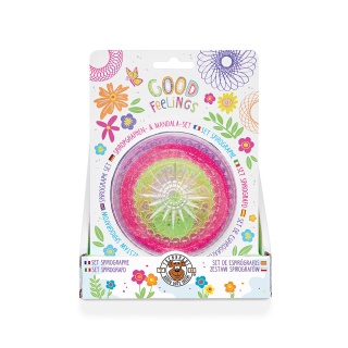 Zestaw spinograf&oacute;w TRENDHAUS GFH, mandala, mix kolor&oacute;w, Gry i zabawki, Gadżety