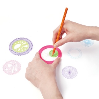 Zestaw spinograf&oacute;w TRENDHAUS GFH, mandala, mix kolor&oacute;w, Gry i zabawki, Gadżety