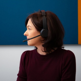 Słuchawki bezprzewodowe Q-CONNECT, z mikrofonem, czarne, Słuchawki i zestawy słuchawkowe, Akcesoria komputerowe