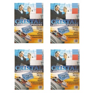 FOLIA LAMINACYJNA 80x111mm 250mic BŁYSK, Akcesoria do laminacji i bindowania, Prezentacja