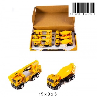 AUTO BUDOWLANE MUZYKA 1595, Pojazdy, Zabawki