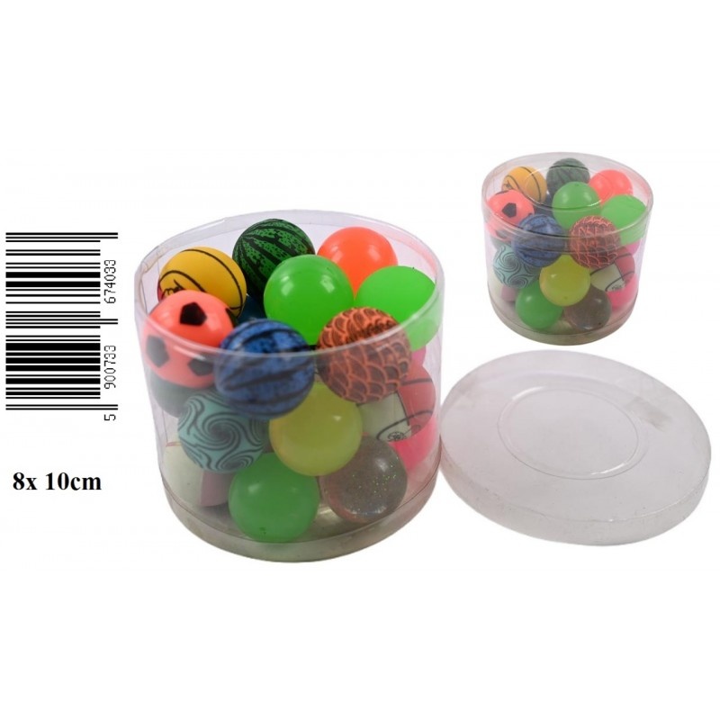 PIŁKA KAUCZUKOWA ZA SZT (24) 4033, Sport i rekreacja, Zabawki