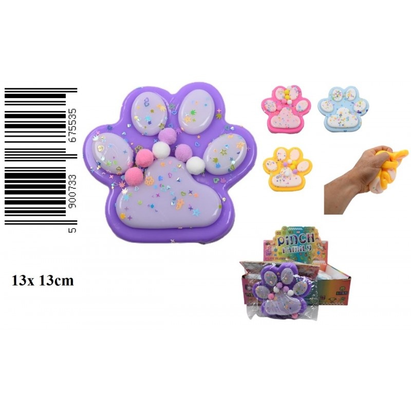 GADŻET GNIOTEK ŁAPKA 5535, Gluty, gniotki, Zabawki