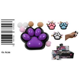 GADŻET GNIOTEK ŁAPKA 5566, Gluty, gniotki, Zabawki