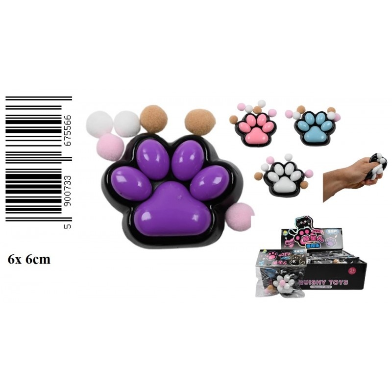 GADŻET GNIOTEK ŁAPKA 5566, Gluty, gniotki, Zabawki