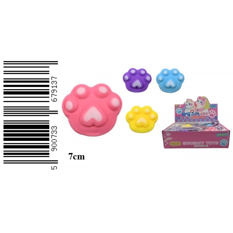 ZABAWKA GNIOTEK ŁAPKA 9137, Gluty, gniotki, Zabawki