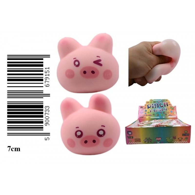 ZABAWKA GNIOTEK ŚWINKA 9151, Gluty, gniotki, Zabawki